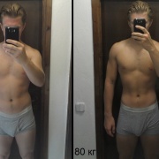 Тут молодой человек применял и физические нагрузки и голодание