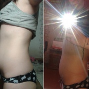 Отличный результат похудения на голодании