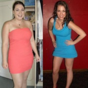 Похудевшая на голодании девушка, фото