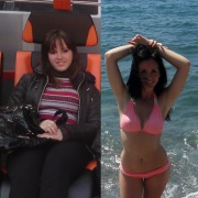 Обратите внимание на бедра этой девушки, минус 10 кило на лечебном голодании