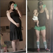 Излишний вес, который набран во время беременности успешно ушел после голодания