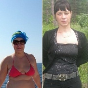 начала 21 день + 21 день выход.после родов 7 дней + 21 выход. результат на фото